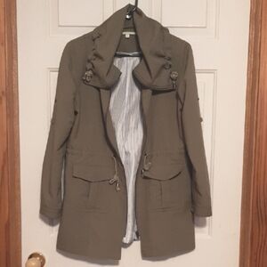 Gianni Bini Khaki Utility Jacket
